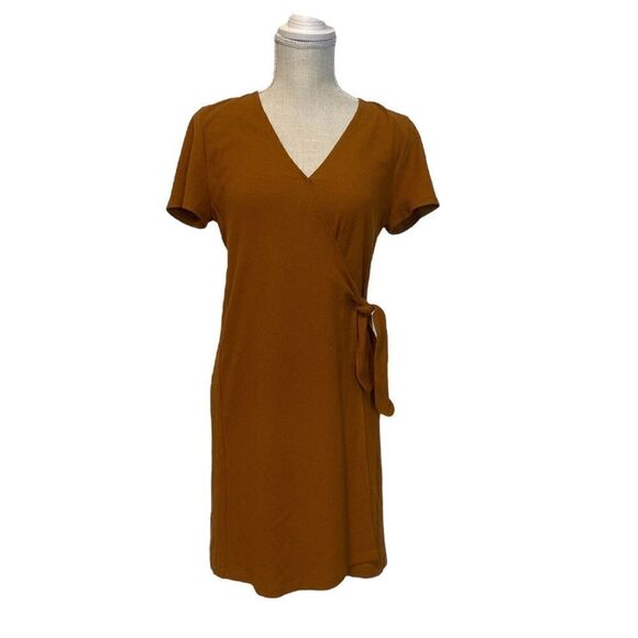 Madewell Texture & Thread Short-Sleeve Side-Tie Dress - Picture 3 of 15